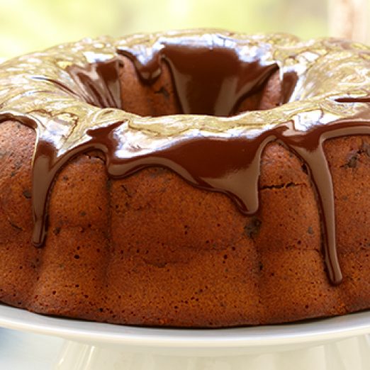 Glazed Chocolate Pound Cake - Crisco®