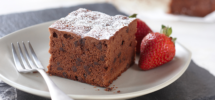 Chocolate-Chocolate Chip Cake - Crisco®