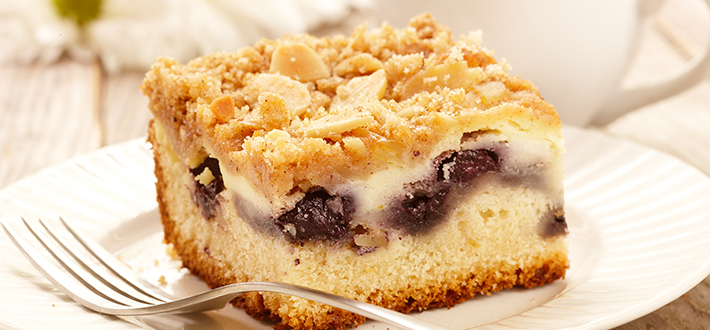 Blueberry Ricotta Cheese Coffee Cake - Crisco®